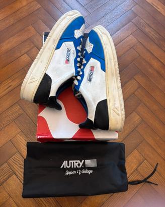 Scarpe Autry Medalist Super Vintage Uomo Pelle 44