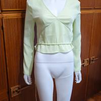 Top manica lunga, tg. S, nuova, Calvin Klein