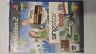 Play Station 2 SINGSTAR gioco sigillato nuovo PS2 