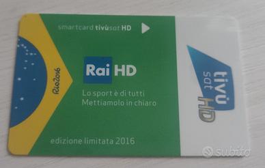 Scheda Tivusat Tvsat HD Edizione limitata