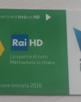 Scheda Tivusat Tvsat HD Edizione limitata