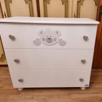 Cassettiera Pali da bambino/a