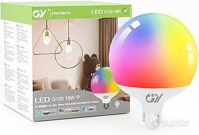 GY Lampadina WiFi Smart globo,18W