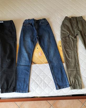 tre pantaloni ragazzo 11-12 anni  Melby 