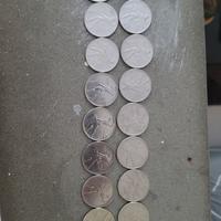 Lotto di 16 Monete 50 Lire 1955 1972 1979 1981 197