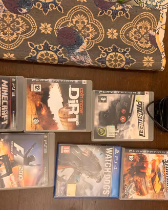 Giochi ps3 in blocco+ videocamera play3
