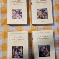 LA BIBBIA ANTICO E NUOVO TESTAMENTO, VOLUMI 1 - 4