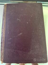 Libro vintage, enciclopedia antica Chambers
