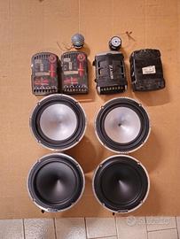 Audison hertz focal woofer tweeter crossover 