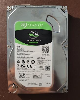 Hard Disk 3,5" SATA Seagate Barracuda ST1000DM010