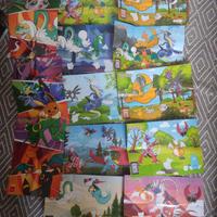 Lotto di 13 poster Pokemon McDonald's con adesivi 