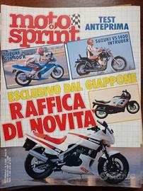 Rivista MOTOSPRINT numero 8 del 1987