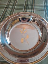 Piatto acciaio inox