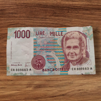 1000lire Montessori 1990