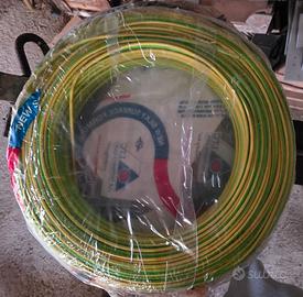 Cavo Elettrico Filo Giallo Verde 1x1.5 100 mt