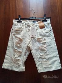 Jeans nuovo corto ragazzo taglia 42