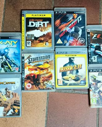 lotto giochi corse PlayStation 3 completi 🇮🇹