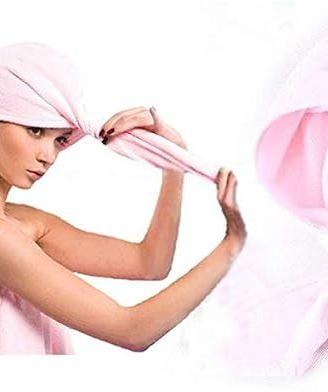 Turbante Microfibra Asciugacapelli Hair Wrap