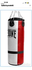 Sacco Leone King Size Rosso Bianco 60KG