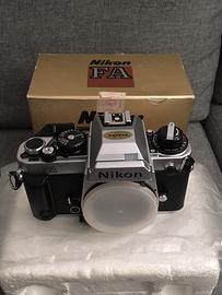 nikon FA body chrome