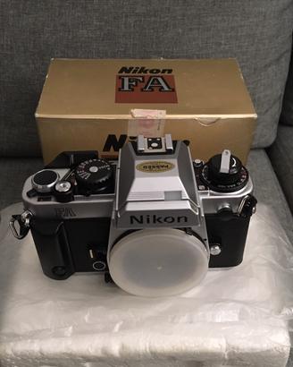 nikon FA body chrome