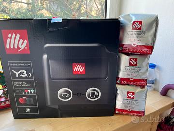 IPERESPRESSO ILLY Y3.3 NUOVA (bianca) + 72 cialde
