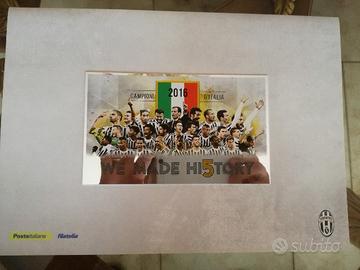 Folder Filatelico - JUVE CAMPIONE 2015/16