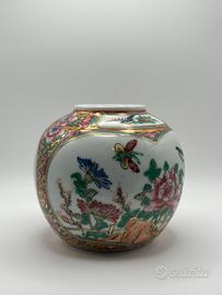 Vaso Ginger Jar Cinese Famille Rose