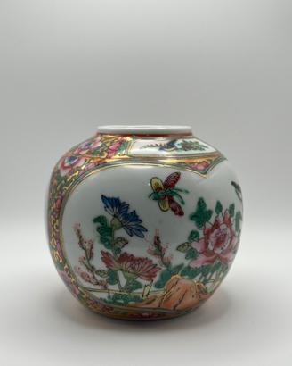 Vaso Ginger Jar Cinese Famille Rose