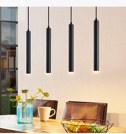 Coppia Lampade a Sospensione LED Cilindriche