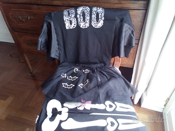 Abito di Carnevale bimbo/a da scheletro