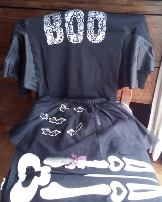 Abito di Carnevale bimbo/a da scheletro