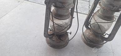 2 lampade a petrolio