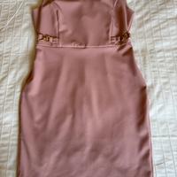 Vougue abito tubino rosa cipria taglia S