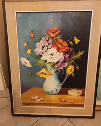Quadro vaso fiori
