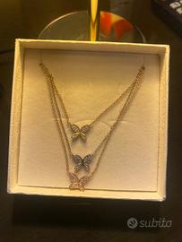 COLLANA CON FARFALLE