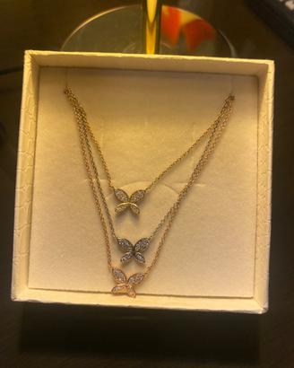 COLLANA CON FARFALLE