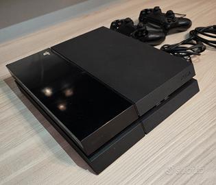 Sony PlayStation 4 da 500GB PS4 FAT con 2 joystick