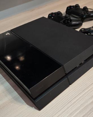 Sony PlayStation 4 da 500GB PS4 FAT con 2 joystick