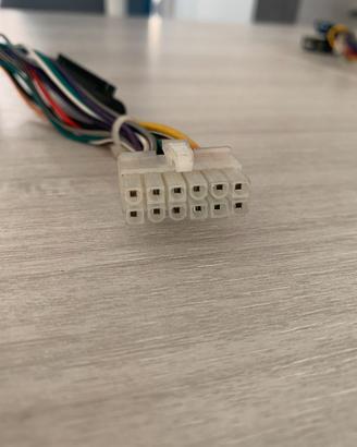 cavo iso per autoradio 12 pin