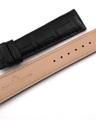 Cinturino Jaeger Le-Coultre Alligatore Nero 19mm