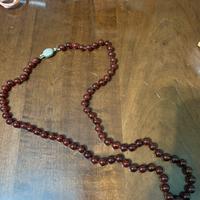 Collana vintage di granato