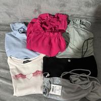 Lotto magliette manica corta e lunga taglia L