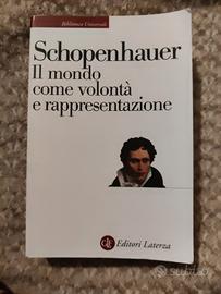 libro Il mondo come volontà e rappresentazione di 