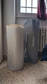 Lettino da campeggio Giordani + materassino