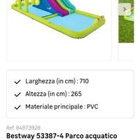 Parco acquatico gonfiabile H20 GO