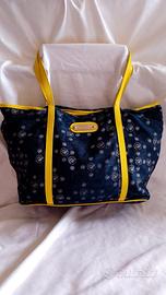 Borsa Blumarine blu e gialla