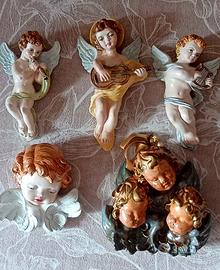 Decorazioni natalizie in gesso