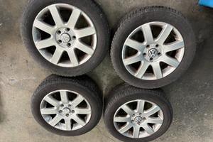 Cerchi +gomm. VW 6,5Jx16H2 ET 50  moz. 64mm 5x112