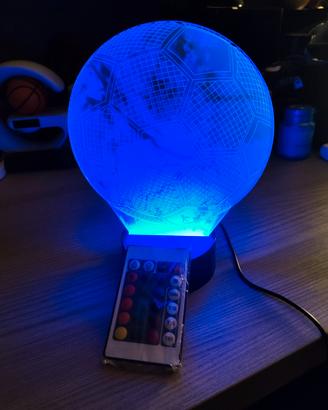 LAMPADA 3D CALCIO 